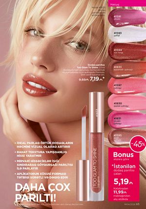 Faberlik kataloqu 4 2026 gürcü dilində səhifə 65