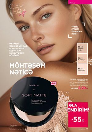 Faberlik kataloqu 4 2026 gürcü dilində səhifə 77