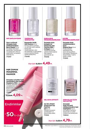 Faberlik kataloqu 4 2026 gürcü dilində səhifə 88