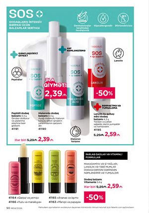 Faberlik kataloqu 4 2026 gürcü dilində səhifə 90