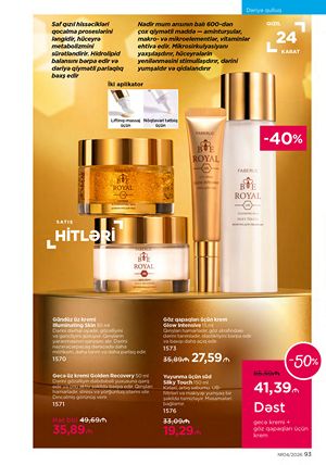 Faberlik kataloqu 4 2026 gürcü dilində səhifə 93