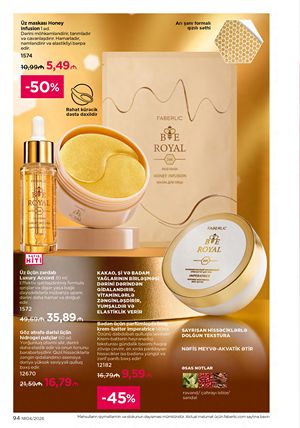 Faberlik kataloqu 4 2026 gürcü dilində səhifə 94