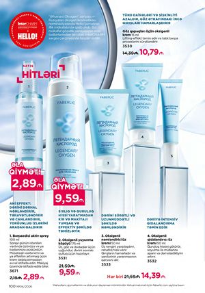 Faberlik kataloqu 4 2026 gürcü dilində səhifə 100