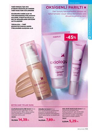 Faberlik kataloqu 4 2026 gürcü dilində səhifə 105