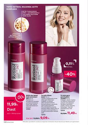 Faberlik kataloqu 4 2026 gürcü dilində səhifə 108