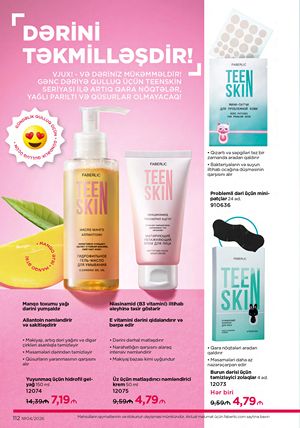 Faberlik kataloqu 4 2026 gürcü dilində səhifə 112