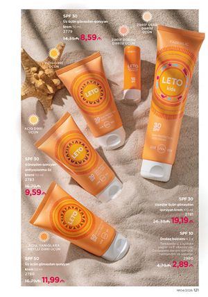 Faberlik kataloqu 4 2026 gürcü dilində səhifə 121