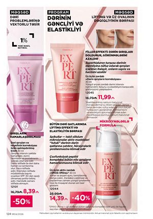 Faberlik kataloqu 4 2026 gürcü dilində səhifə 124