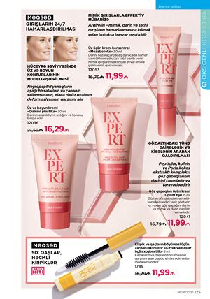 Faberlik kataloqu 4 2026 gürcü dilində səhifə 125