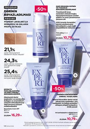 Faberlik kataloqu 4 2026 gürcü dilində səhifə 126