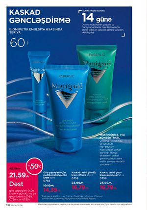 Faberlik kataloqu 4 2026 gürcü dilində səhifə 132