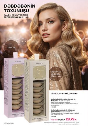 Faberlik kataloqu 4 2026 gürcü dilində səhifə 148