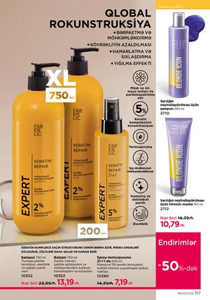 Faberlik kataloqu 4 2026 gürcü dilində səhifə 157