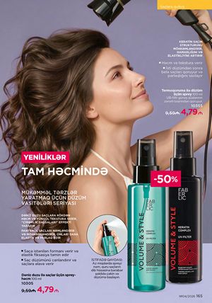 Faberlik kataloqu 4 2026 gürcü dilində səhifə 165