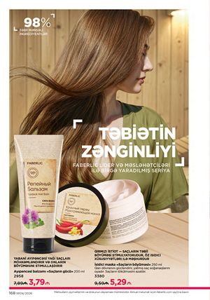 Faberlik kataloqu 4 2026 gürcü dilində səhifə 168