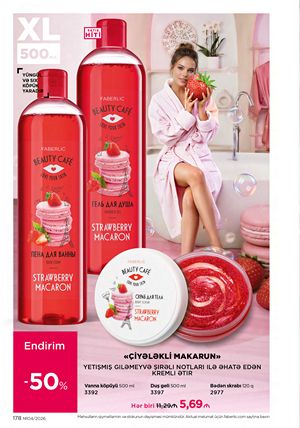 Faberlik kataloqu 4 2026 gürcü dilində səhifə 178