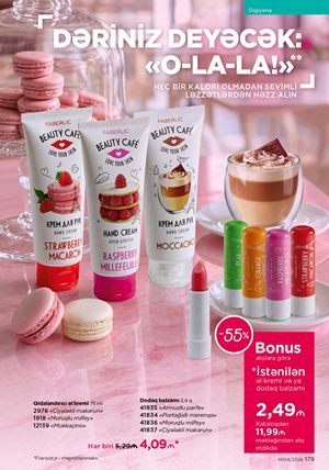 Faberlik kataloqu 4 2026 gürcü dilində səhifə 179