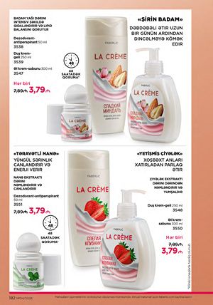 Faberlik kataloqu 4 2026 gürcü dilində səhifə 182