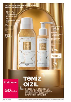 Faberlik kataloqu 4 2026 gürcü dilində səhifə 190