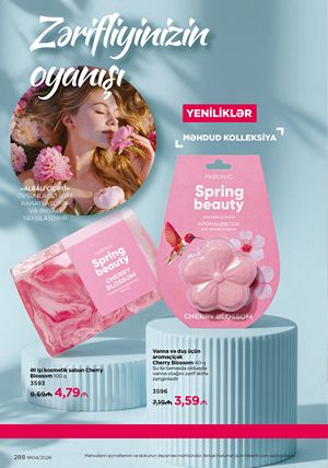 Faberlik kataloqu 4 2026 gürcü dilində səhifə 288